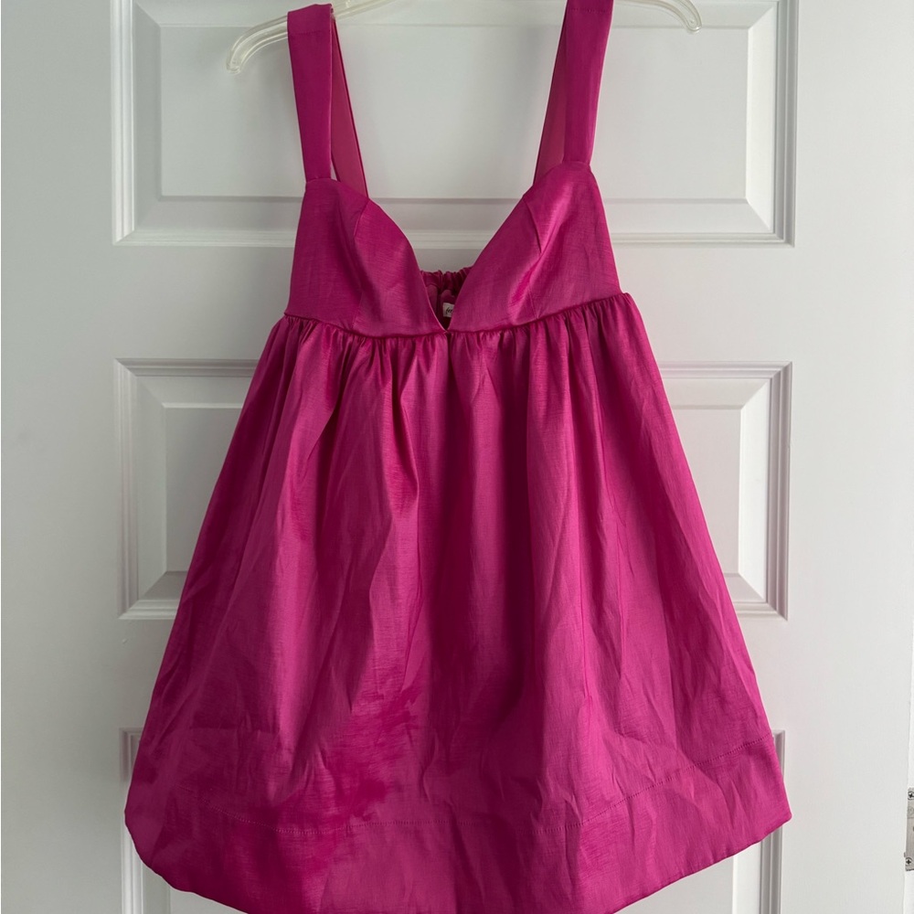 For Love And Lemons Fuchsia Dress